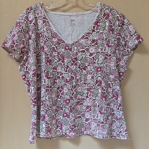 XL Jjill cap Sleeve Short Tee